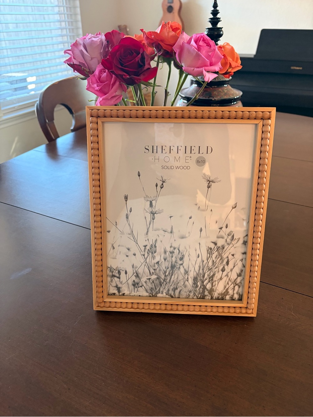 Sheffield Home Beaded Wood Picture Frame 8x10